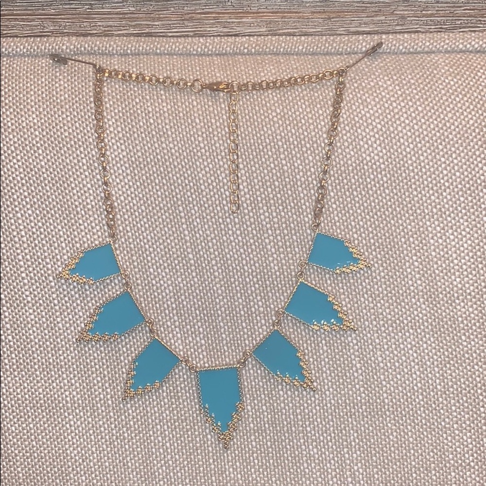 Turquoise statement necklace